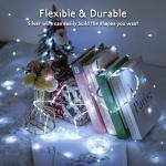 Outdoor Solar String Lights - 2 Pack, 33FT 100 LED