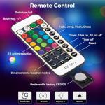 Minetom 33FT Color Changing Outdoor Rope Lights