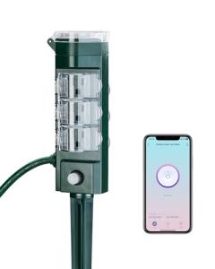 HBN Waterproof Outdoor Smart Plug with 6 Outlets