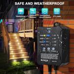 Dimmable LED Deck Lights with Timer and Sensor