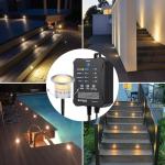 20 Pack Dimmable LED Outdoor Deck Lights