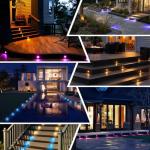 FVTLED WiFi Smart Deck Lights Kit, 30pcs