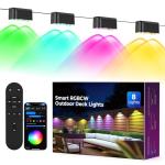 KIALUSH Smart LED Deck Lights for Outdoor Spaces