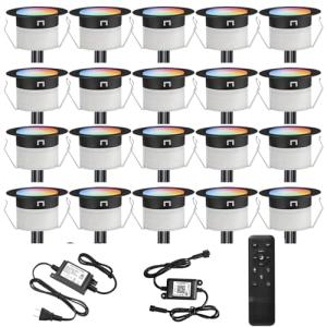 20-Piece WiFi Smart LED Deck Lighting Kit