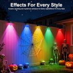 KIALUSH Smart LED Deck Lights for Outdoor Spaces