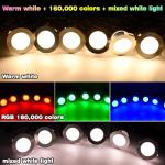 20-Piece Smart WiFi-Controlled LED Deck Light Kit