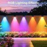 KIALUSH Smart LED Deck Lights for Outdoor Spaces