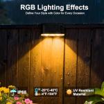 KIALUSH Smart LED Deck Lights for Outdoor Spaces