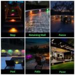 Smart Outdoor Step Lights, App Controlled LED