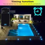 20-Piece Smart WiFi-Controlled LED Deck Light Kit