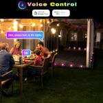 20-Piece Smart WiFi-Controlled LED Deck Light Kit