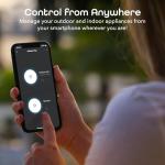 Geeni Weatherproof Dual Wi-Fi Smart Plug