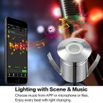 Smart WiFi LED Deck Lights Kit - 10pcs RGB