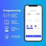 Enbrighten Wi-Fi Smart Vintage Café Lights, 48ft
