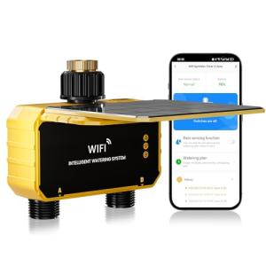 Smart WiFi Sprinkler Timer with Alexa & Google Support