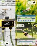 Smart WiFi Sprinkler Timer with Alexa & Google Support