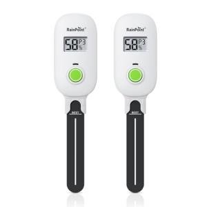 RAINPOINT Wireless Plant Moisture Meter - Two-Pack