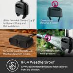 Kasa Matter Smart Outdoor Plug with Dual Outlets
