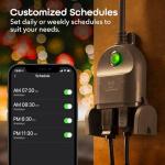 Geeni Weatherproof Dual Wi-Fi Smart Plug