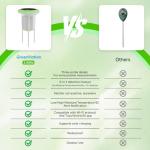 3-in-1 Soil Moisture and Temperature Meter