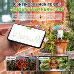 RainPoint 3-in-1 Smart Soil Moisture Sensor