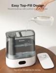 Smart WiFi Humidifier with Automatic Scheduling