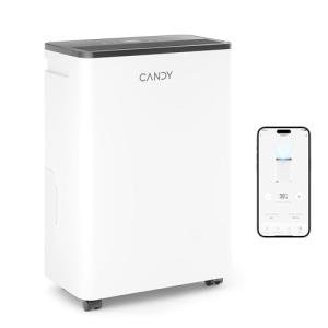 Candy 34-Pint Portable Dehumidifier for Home