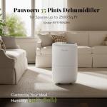 Pauvoern Smart Dehumidifier, Ultra Quiet for Home