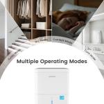 Waykar Energy Star Dehumidifier for Home & Basement