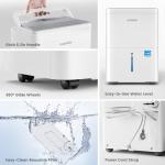 Waykar Energy Star Dehumidifier for Home & Basement