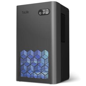 ToLife 95 OZ Home Dehumidifier with LED Light