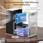 NineSky 95 OZ Dehumidifier with Auto Shut Off