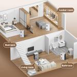 NineSky 95 OZ Dehumidifier with Auto Shut Off