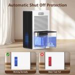 NineSky 95 OZ Dehumidifier with Auto Shut Off