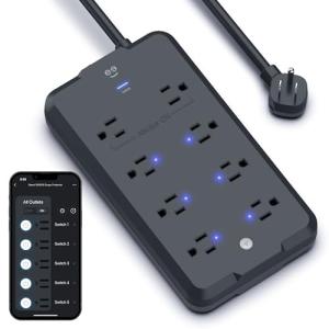 Geeni Surge Ultra 8-Outlet Smart Power Strip