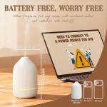 Mini 100ml Essential Oil Diffuser with LED Lights