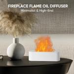 YALEDI Fireplace Flame Essential Oil Diffuser