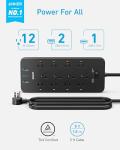 Anker Surge Protector Power Strip with USB Ports
