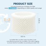 6 Pack Honeywell Humidifier Replacement Filters