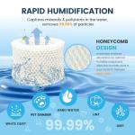 6 Pack Honeywell Humidifier Replacement Filters