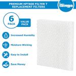iSingo 6-Pack Replacement Filter for Honeywell Humidifiers