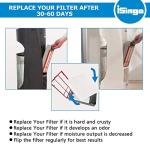 iSingo 6-Pack Replacement Filter for Honeywell Humidifiers