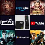 YFDSPSM 4K HDR Streaming Device with Remote