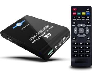 4K Ultra HD Media Player & HDD Enclosure Combo