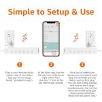 Smart Plug Power Strip with USB Ports