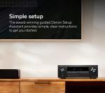 Denon AVR-S570BT 5.2 Channel 8K AV Receiver