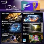 Hisense 100" 4K Mini-LED Gaming Smart TV