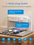Meross Smart Power Strip with Voice Control