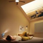 Hisense C2 4K Laser Mini Projector, Gimbal Design