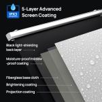 Valerion 120" Motorized Waterproof Projector Screen